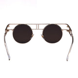 Fashion Metal Frame Steampunk Sunglasses Women Brand Designer Unique Men Gothic Sun glasses Vintage Oculos De Sol Feminino