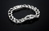 Fashion New Stainless Steel Charm Bracelet Men Vintage Friendship Totem Mens Bracelets Cool Brand Male Jewelry Wristband