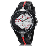 Fashion Outdoor Men Boy Sports Watches Quartz Multifunction Waterproof Military Watch silicone Dress Wristwatches 