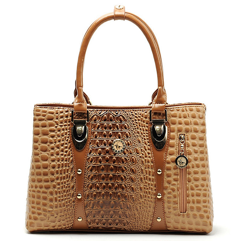 Fashion Women Handbags Crocodile Designer Bags Handbag For Women Famous Brand 2016 Bolsos Feminina Women Leather Handbags