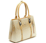 Fashion Women Handbags Crocodile Designer Bags Handbag For Women Famous Brand 2016 Bolsos Feminina Women Leather Handbags