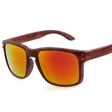 Fashion Wood Sunglasses Men Brand New Designer Goggles Gafas de sol Sport Outdoor Plastic Sun Glasses