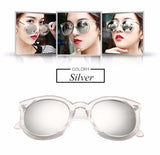 Fashion multicolour Mirror glasses sunglasses women Vintage sunglasses Women Brand Designer sun glasses 