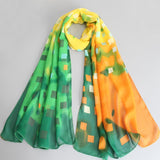 Fashion scarf women scarves chiffon scarves soft smooth thin silk scarf for women phasmina women shawl 