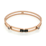 Fine Jewelry Luxury Zircon Bracelets & Bangles 18K Gold Plated Wedding pulseira Wrist Crystal Bracelet Brand Jewelry For Women