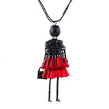 Fine Jewelry Fashion Doll Beads Charms Body Chain Choker Long Necklace & Pendant Statement Necklace Collares