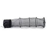 Floating Fish Fishing Basket Mesh Net Collapsible Fresh Water 5 Tiers nylon + metal Black 141cm High quality