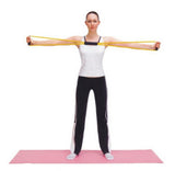 8-shaped chest developer latex chest expander tension device,yoga Tube body bands elastic spring exerciser Resistance Bands