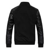 Hot Sale Fall Fashion Men's Faux Leather Jacket Men's Casual Wear Top quality