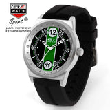 GT WATCH Extreme Flag Montres Yellow Dial Relojes Men's Fashion Style Wristwatch Unisex Silicone Strap Quartz Watch