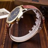 Geneva Watch Fashion Women Wristwatch Casual Luxury Leather Strap Quartz Watches