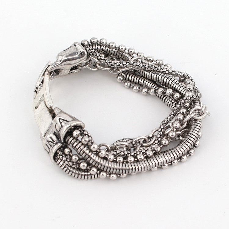 Gift to Best friend multi layer pulseira Alloy bracelets & bangles bohemian vintage jewelry fashion friendship bracelets