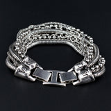 Gift to Best friend multi layer pulseira Alloy bracelets & bangles bohemian vintage jewelry fashion friendship bracelets
