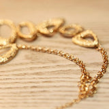 Gold long necklace women Multi circle collares necklaces & pendants bijoux choker necklace collier femme fashion vintage jewelry