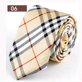 Men Tie 8 Color Striped Narrow Neckties Men's Business Gift Tie