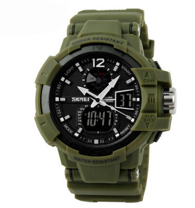 Fashion Outdoor Men Boy Sports Watches SKMEI Brand LED Digital Quartz Multifunction Waterproof Military Watch Dress Wristwatches