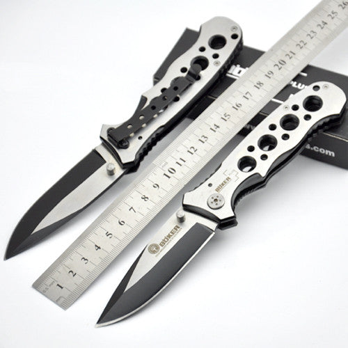 Top quality Folding Survival Knife Pocket knife 56HRC 440 Best Gift
