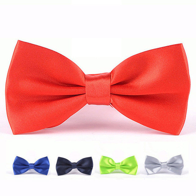 HOT SALE Formal Commercial Bow Tie Male Marriage Bow Ties Candy Color Gentleman Butterfly Cravat Bowtie For Men Formal Business