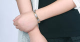 Gold Plated Fashion Bracelet Jewelry Energy Health Magnetic Bracelets for Man and Women Balance Bracelets & Bangles