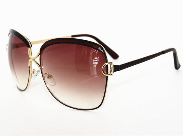 High Quality Brand Designer sunglasses Fashion Vintage Sun glasses women White frame glasses