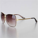 High Quality Women Brand Designer Sunglasses Summer Luxury D frame Shades Glasses gradient lenses sun glasses 
