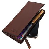 High quality men's Wallets First class PU leather purse long leather wallets