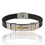 High Quality Sporty Men Bracelets Statement Leather Charm Bracelets Men Women Pulseras Jewelry Bracelet & Bangle