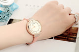 High Quality luxury Brand Leather Strap Watches Women fashion rhinestone Dress Watch Relogio Waterproof Ladies Watch Gift Clock