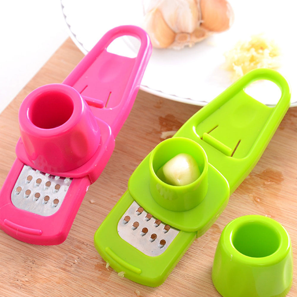 High quality multi-functional grinding the garlic Presses Grinding Grater Planer Slicer Cutter Cooking Tool Kitchen Utensil