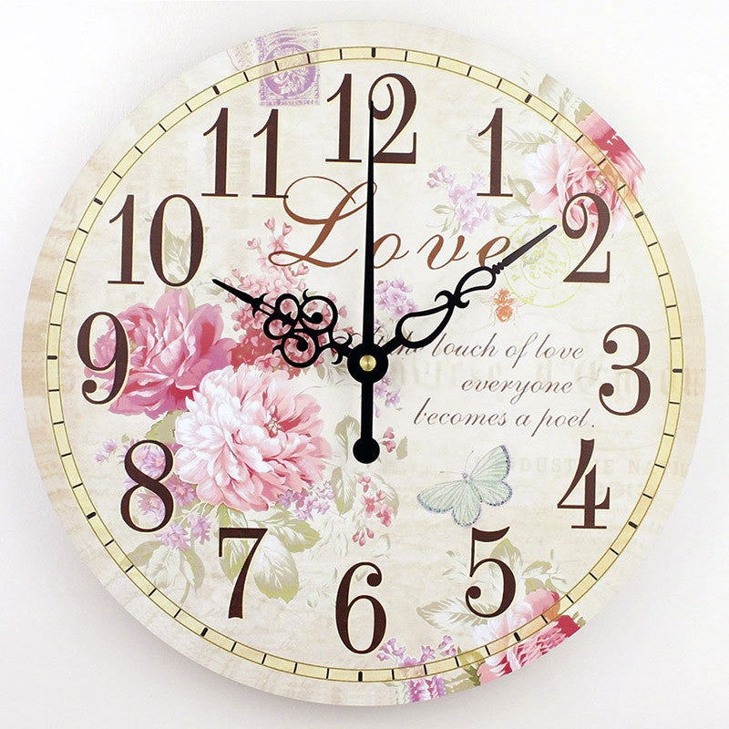 Home decoration large wall clocks silent wall clock vintage home decor fashion big wall watches relojes decoracion pared