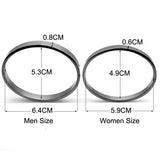 Men And Women Stainless Steel 18K Rose Gold Couples Bracelet Carving Roman Numerals Lover Cuff Bangle Bracelet Wedding Jewelry