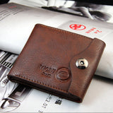 Hot Fsshion Hasp New Promotion Casual Wallets Design Genuine Leather Top Purse Men Wallet Coin Bag