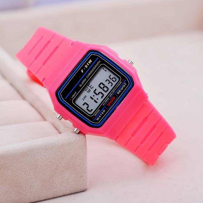 New Casual Fashion Sport Watch For Men Women Kid Colorful Electronic Led Digital Multifunction Life Waterproof Jelly Watch