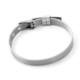 Hot Sale!! 8mm/ 10mm Stainless Steel Wristband Bracelet Fashion Accessory Fit for Slide Letters Charms High quality