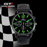 Hot Sale Grand Touring GT Sport Men's Quartz Wristwatches Silicone Bracelet Women Military Watch