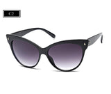 Hot Sell New Designer Women Glasses Inspired Sun Glasses Cateye Women Oversize Cat Eye Celebrity Sunglasses 
