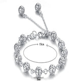 Hot sale Jewelry Pulseras Fashion Silver Bracelets for Women Bracelets & Bangles