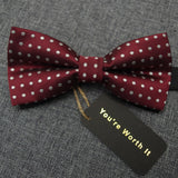 Hot sale Men Formal commercial Gentleman bow tie butterfly cravat bowtie male solid color marriage bow ties for men
