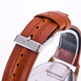 Hot Fashion Brand Unisex Watches New Luxury Imitation Wooden Watch Women Men Vintage Leather Quartz Wood Color Dress Watch Clock
