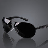 Hot Fashion Men's UV400 Polarized coating Sunglasses men Driving Mirrors oculos Eyewear Sun Glasses for Man with Case Box