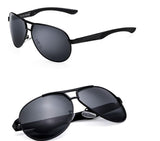 Hot Fashion Men's UV400 Polarized coating Sunglasses men Driving Mirrors oculos Eyewear Sun Glasses for Man with Case Box
