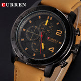 Hot Sale Casual Curren 8190 Fashion Watch Military Sport Men's Watches Luxury brand Quartz Wristwatches