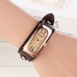 Hot Sale Fashion Vintage Watch Women Wristwatch Leather Strap Quartz Watch Ladies Watch