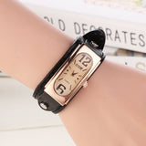 Hot Sale Fashion Vintage Watch Women Wristwatch Leather Strap Quartz Watch Ladies Watch