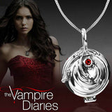  Hot Sale New fashion jewelry Vampire Diary Elena Vervain Box choker necklace for lovers' Pendant Necklaces