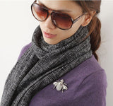 Hot Selling Cute Animal Bee Brooch For Women In Europe And America