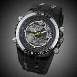Luxury Brand INFANTRY Mens Watches LCD Reloj Digital New Casual Quartz Watch Military Police Chronograph Watch