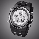INFANTRY Mens Watches Pilot Reloj Digital Sports Watches Fashion Luxury Brand Watches Chronograph Alarm 30M Water Resistant