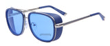 IRON MAN 3 Matsuda TONY Steampunk Sunglasses Men Mirrored Designer Brand Glasses Vintage Sports Sun glasses