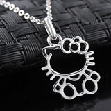 Cute Kitty Pendant Necklace Girl Jewelry Children Jewelry Top Quality Gift For Her Utopia Jewelry 